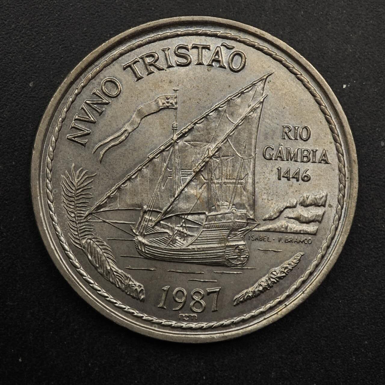 【淘币小摊】实时拍第八百六十七拍   小银币散币场    年前最后一周之前预留8号9号全部发出请更换最新收货地址不方便收货的请勿参拍或者顺丰到付 葡萄牙1987年100埃斯库多纪念币