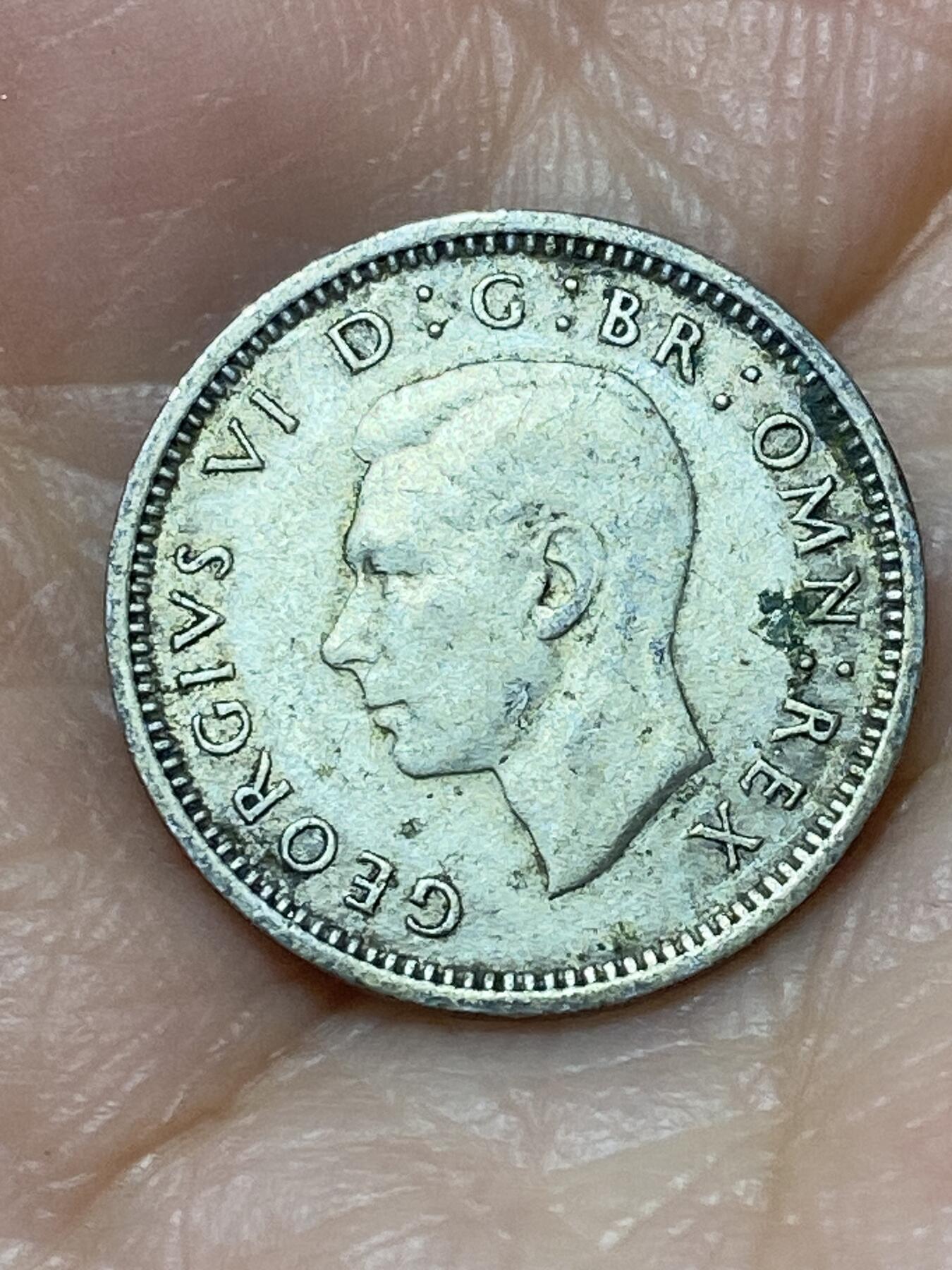 2026年第二十场(总第一百八十九场）外国好品散币场(免佣金) 英国🇬🇧1940年3便士银币(乔治六世第一版，500银)