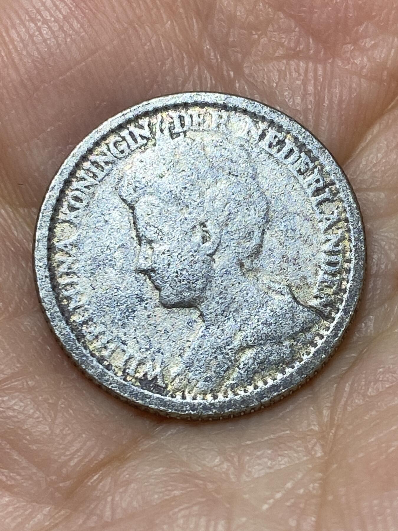 2026年第二十场(总第一百八十九场）外国好品散币场(免佣金) 荷兰🇳🇱1917年25分银币(威廉明娜女王青年头像，Seahorse–海马标，640银)