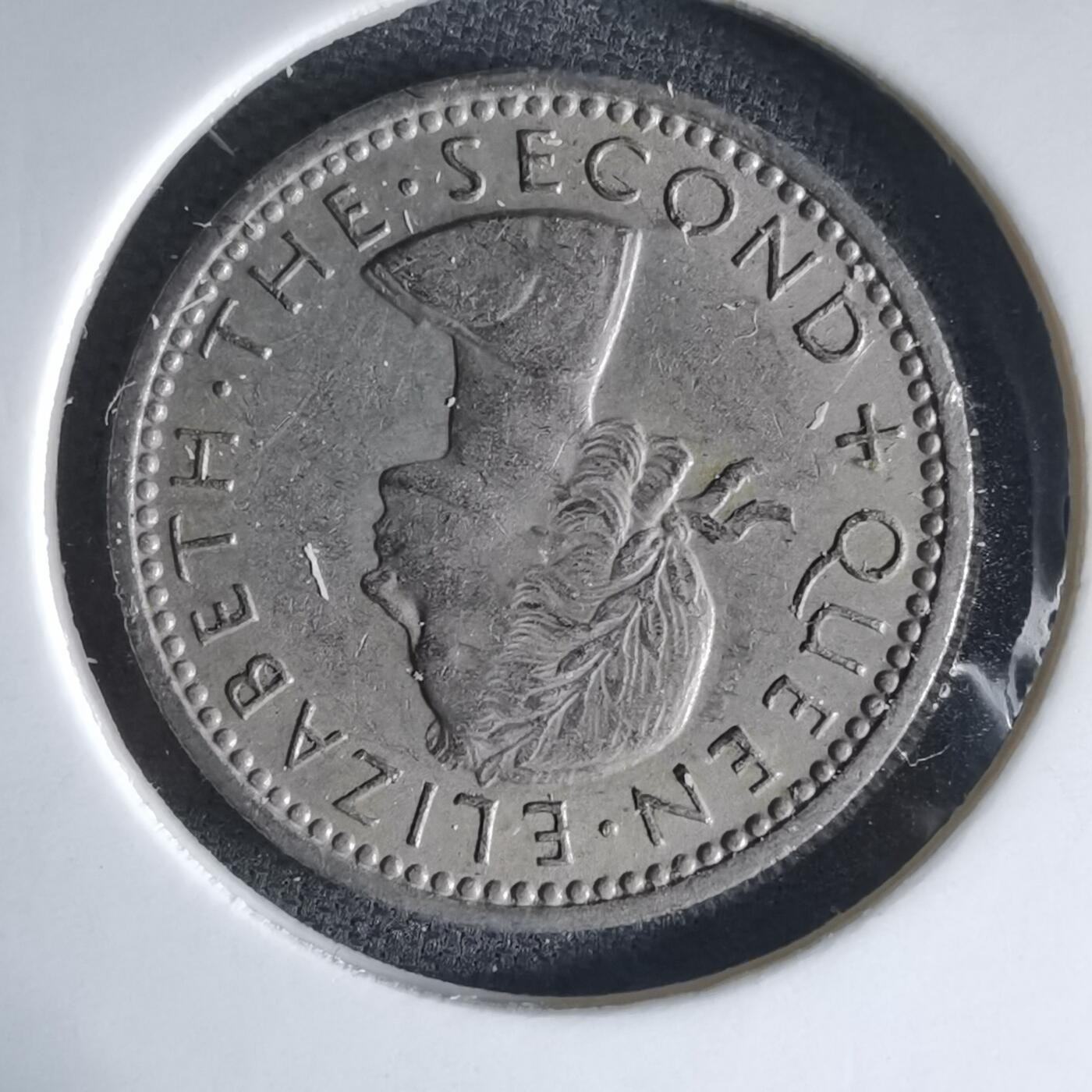 沼泽如烟--第988场 新西兰1965年6便士