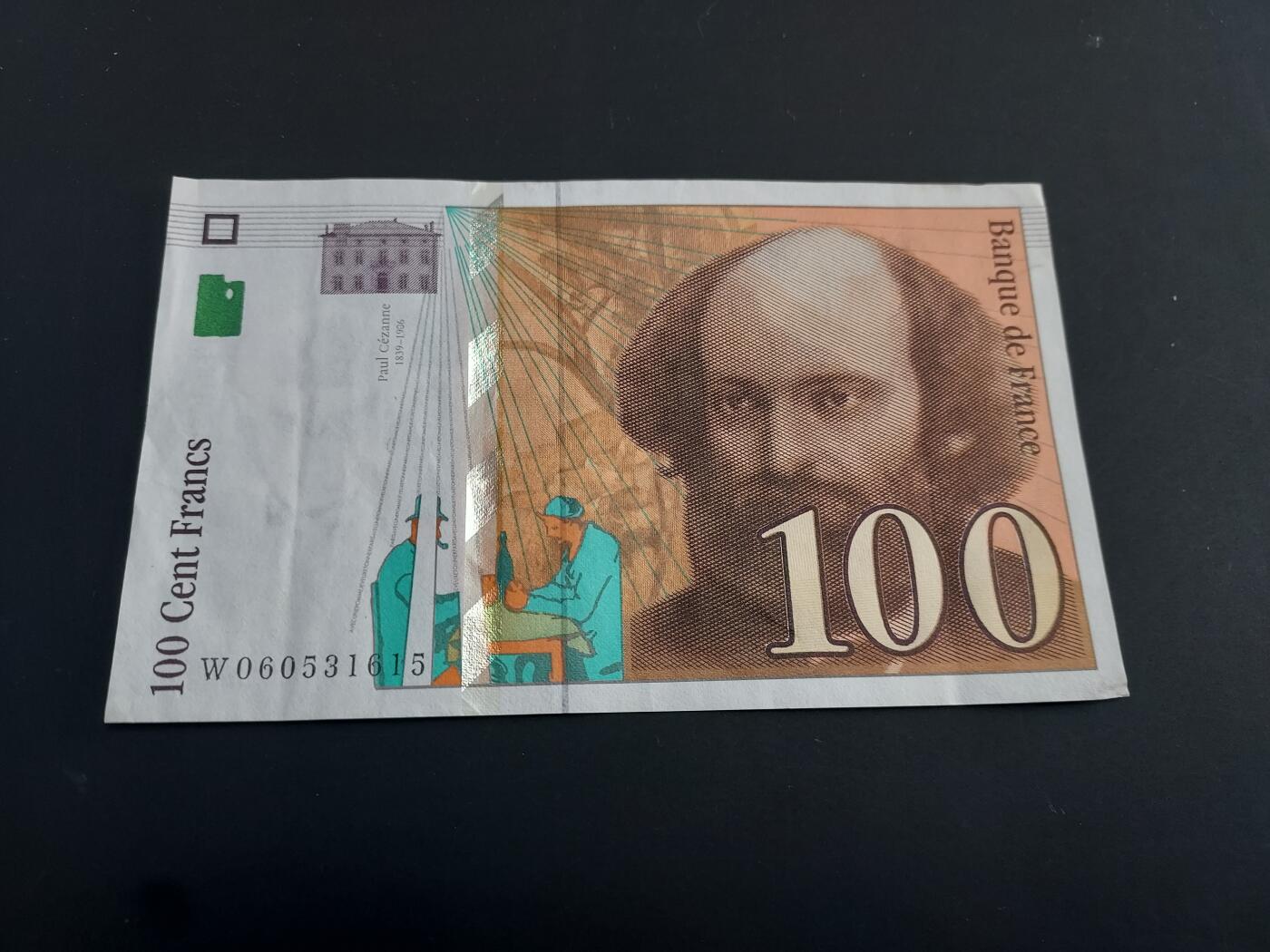 博彦收藏   2月9日 8点钱币专场 全场包邮 法国 100法郎 85品