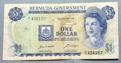 盛世勋华——号角文化勋章邮票专场拍卖第304期 - 百慕大1970年版1元纸币