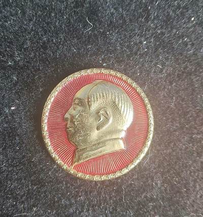 稀少品种 大头毛章 主席像章 - 稀少品种 大头毛章 主席像章