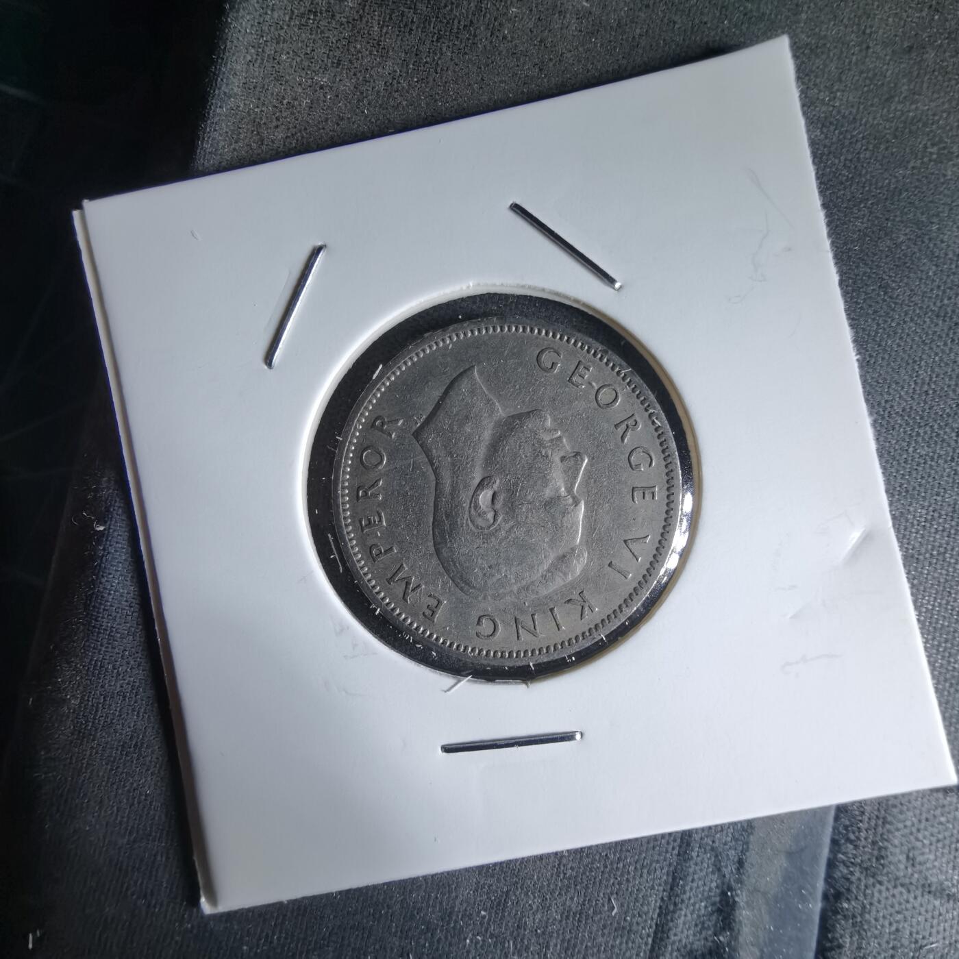 沼泽如烟--第988场 新西兰1947年1先令