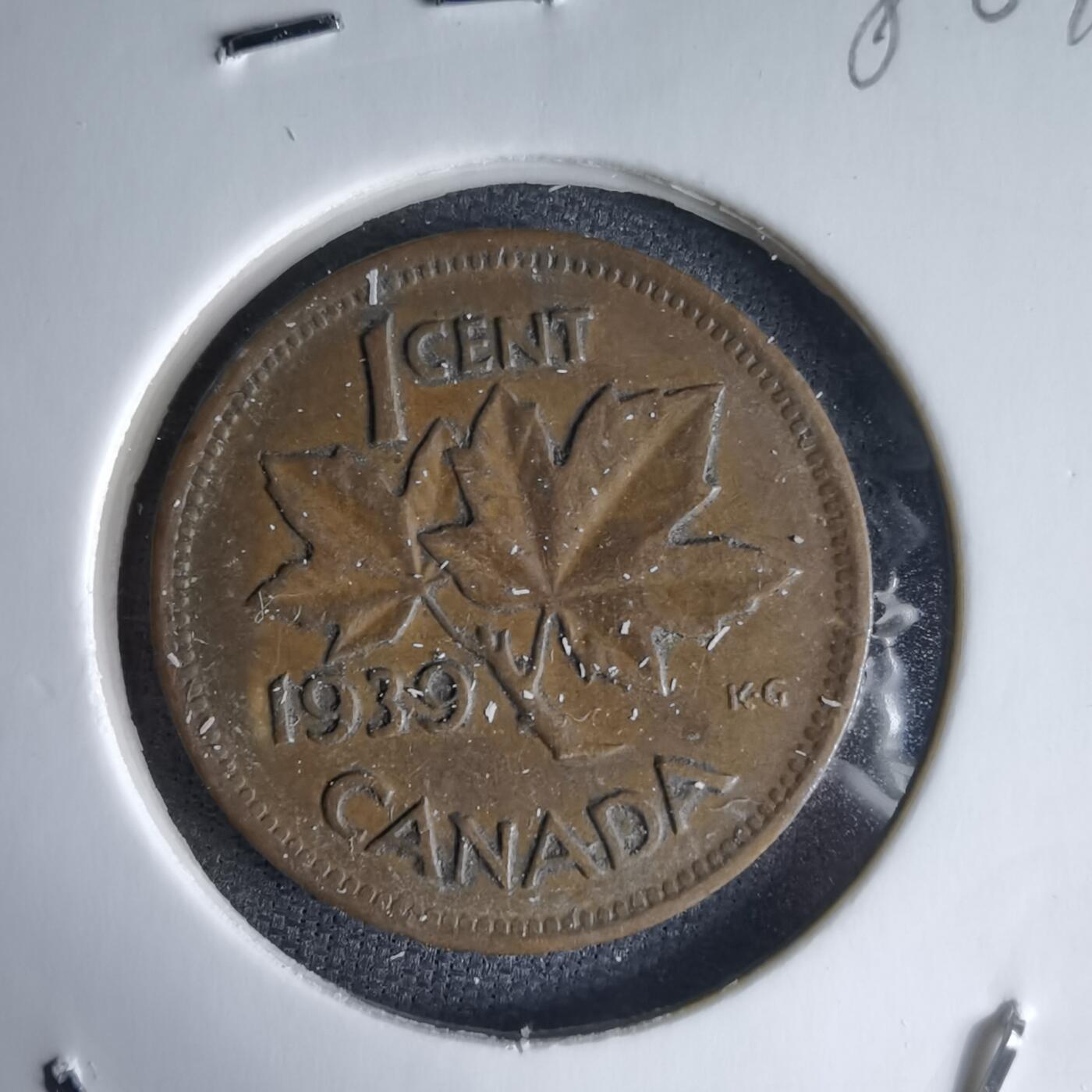 沼泽如烟--第988场 加拿大1939年一分