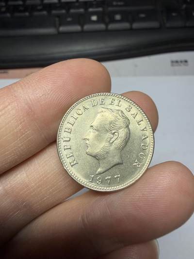 2025年集古藏今外币拍卖第二期-第5场—（总第305拍），可以寄存60天，满160元包邮。 - 1977年萨尔瓦多5分