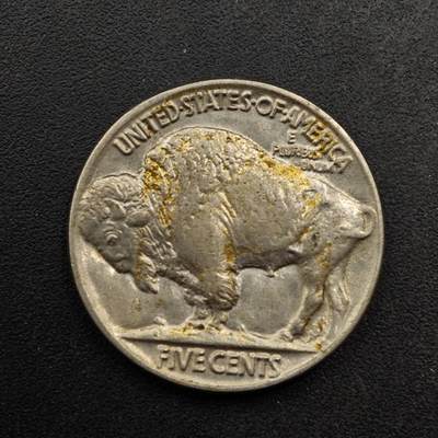  【淘币小摊】限时拍第八百六十六拍   散币场    年前最后一周之前预留8号9号全部发出请更换最新收货地址不方便收货的请勿参拍或者顺丰到付 - 美国1936年野牛5分镍币