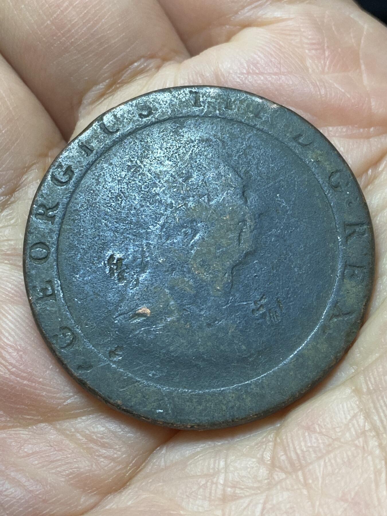 2026年第二十场(总第一百八十九场）外国好品散币场(免佣金) 英国🇬🇧1797年车轮1便士(乔治三世时期)