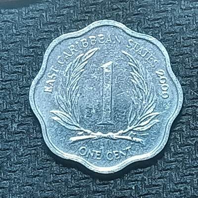 逸泉钱币2026B第十场世界钱币纪念币专场B1231-1615 - 1287东加勒比1分