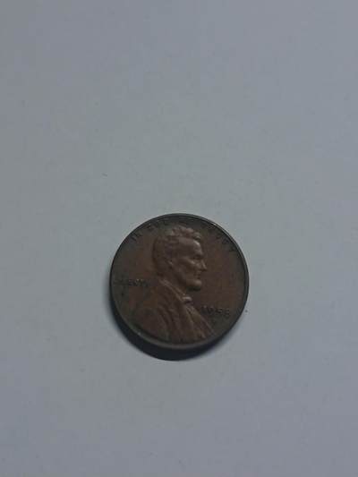 松南世界钱币——260205 - 美国1958年林肯1分铜币