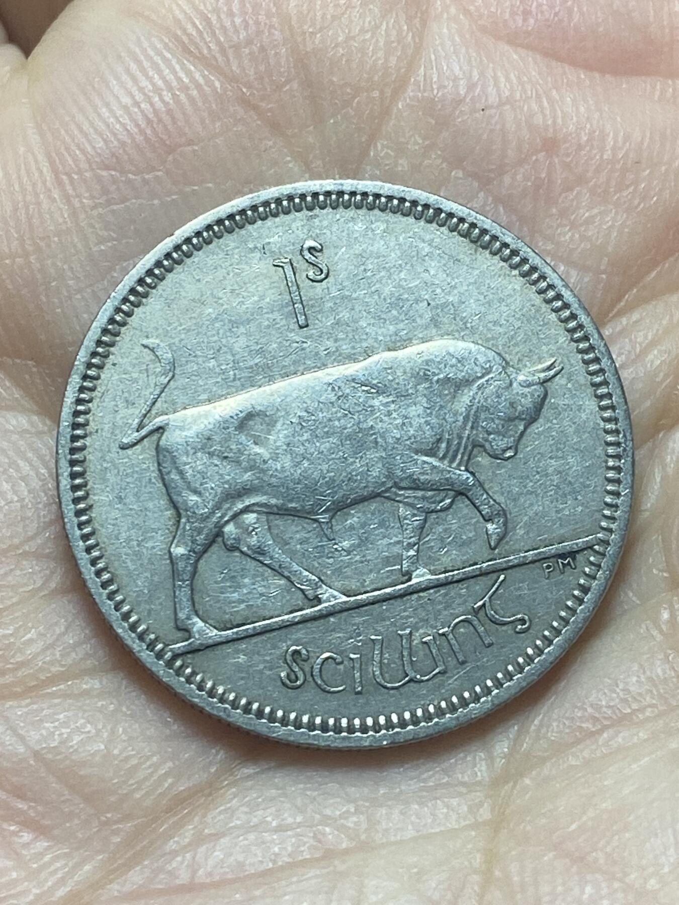 2026年第二十场(总第一百八十九场）外国好品散币场(免佣金) 爱尔兰🇮🇪1962年1先令(共和国时期第一套第二版)