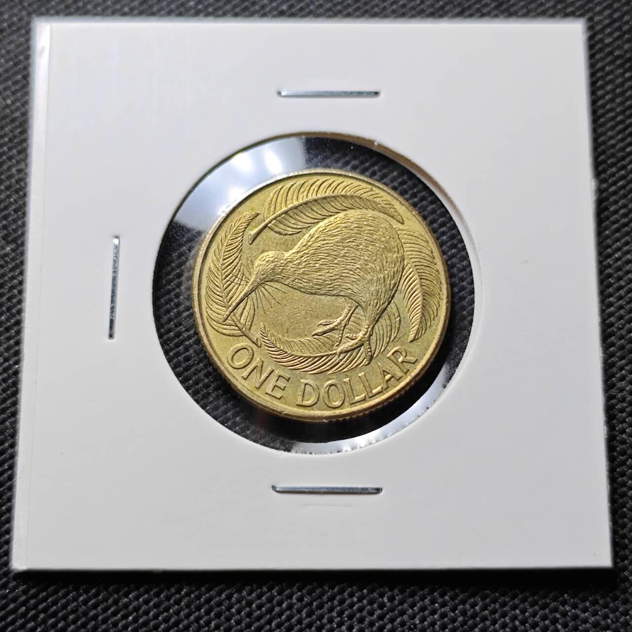 KK钱币收藏小铺  第394期  2月预留时间 周末发货  新西兰1元