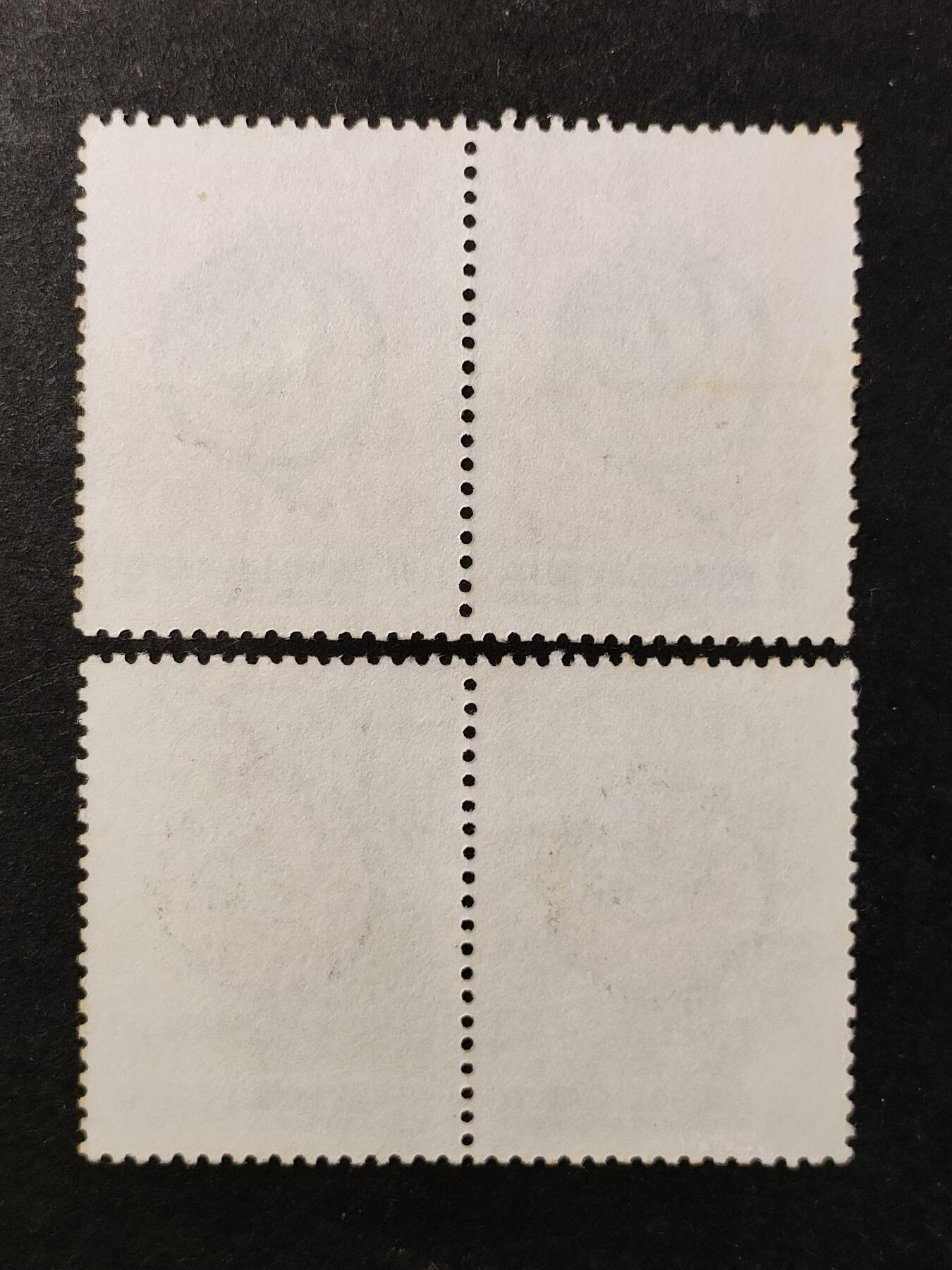 ↓君缘收藏735期☞钱币邮品↓无佣金、可寄存、满30元包邮  专167，1980年生肖鸡年邮票2全双联