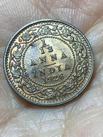 2026年第二十场(总第一百八十九场）外国好品散币场(免佣金) - 英属印度1926年1/12安娜(乔治五世时期，c版加尔各答造)