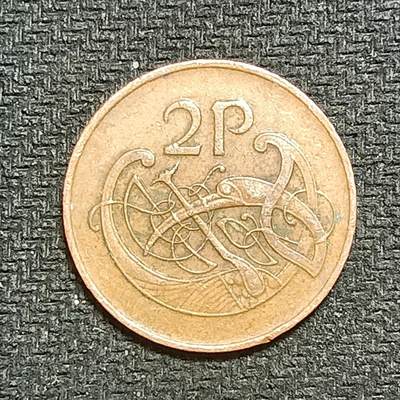 逸泉钱币2026B第十场世界钱币纪念币专场B1231-1615 - 1238爱尔兰2便士