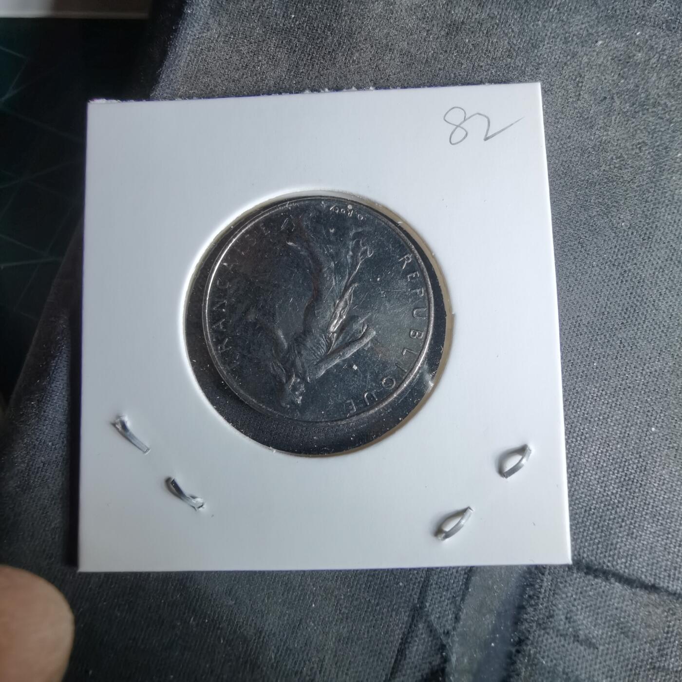 沼泽如烟--第989场 法国1991年1法郎