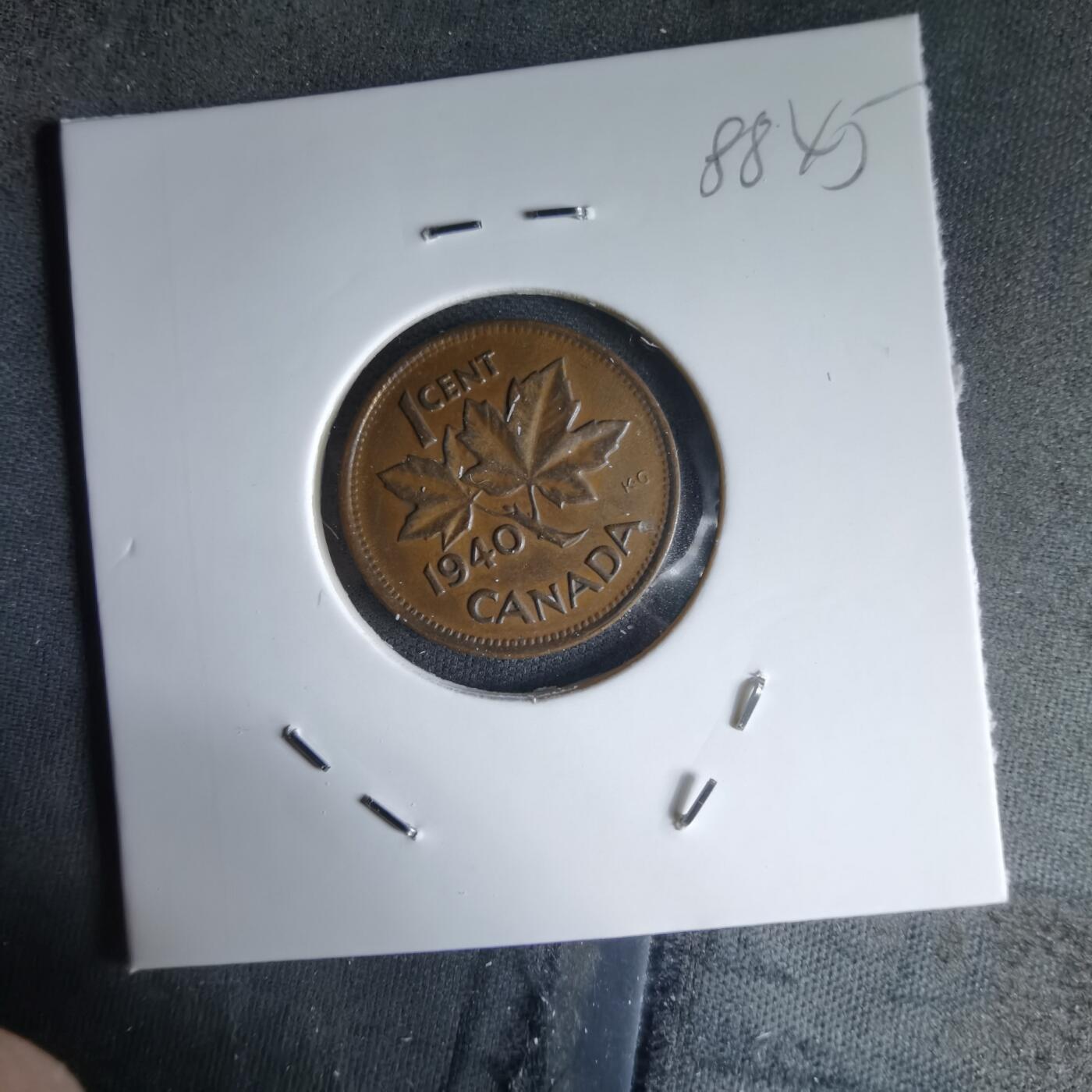 沼泽如烟--第988场 加拿大1940年一分