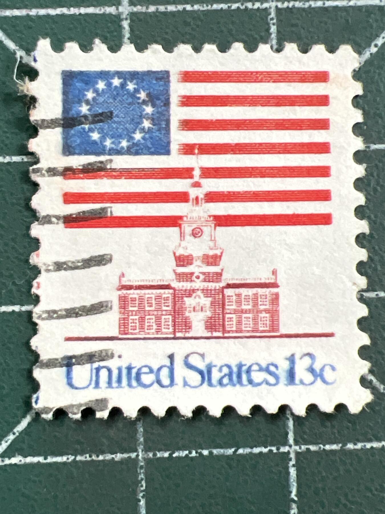 第1122  邮票专场 （无押金，捡漏，全场50包邮，偏远地区除外，接收代拍业务，本店十天发一次货） 美国邮票