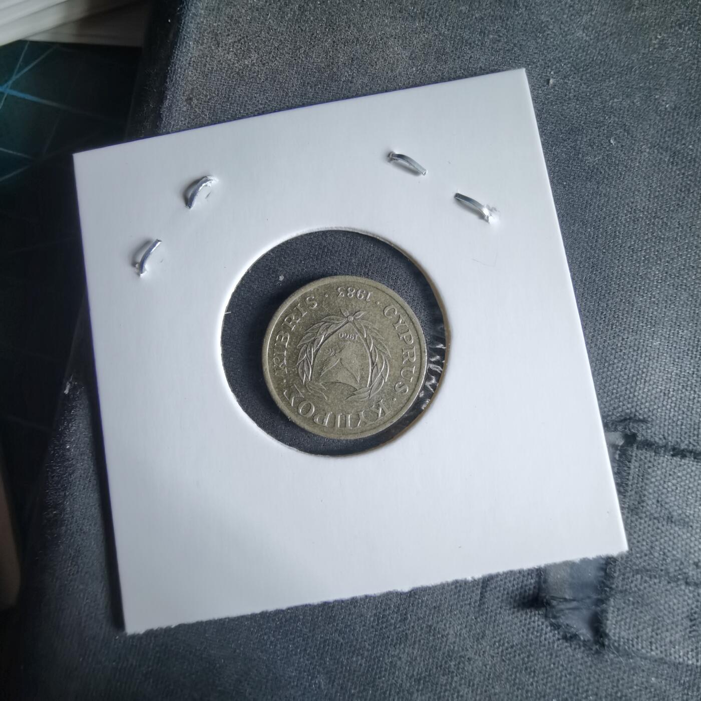 沼泽如烟--第989场 塞浦路斯1983年1米尔