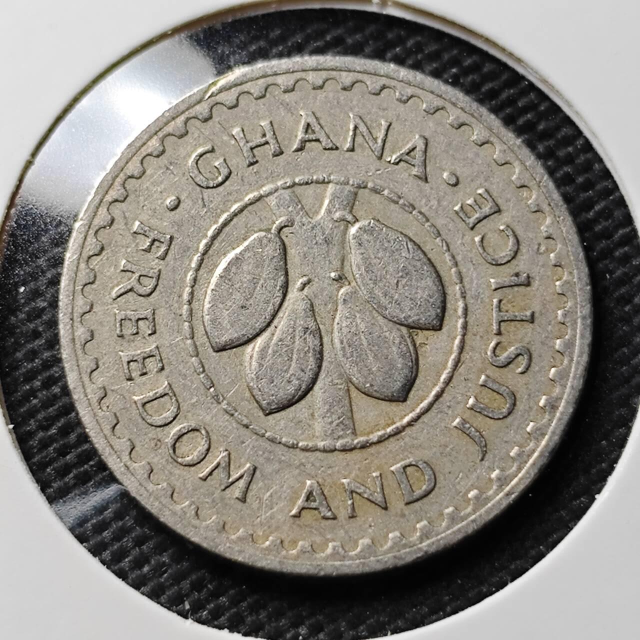 KK钱币收藏小铺  第394期  2月预留时间 周末发货  1967加纳