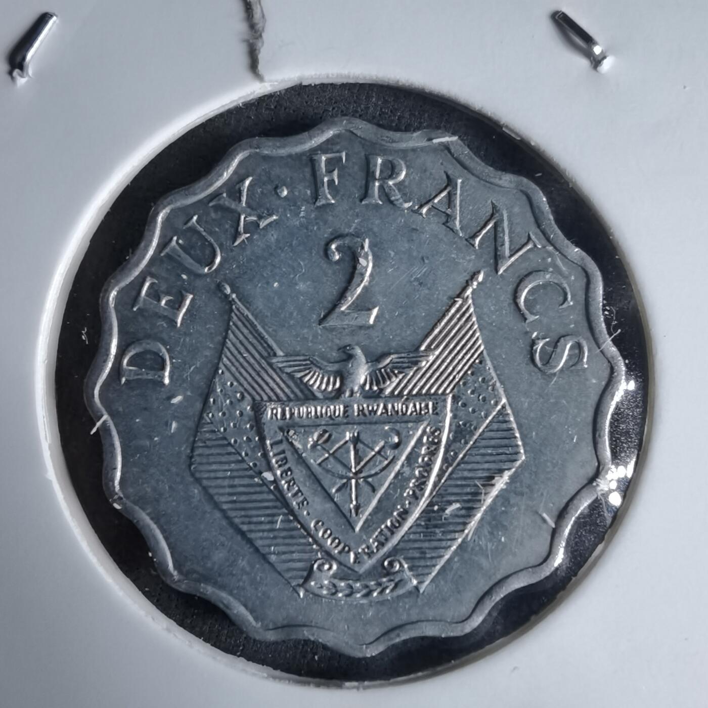 沼泽如烟--第988场 卢旺达1970年2法郎