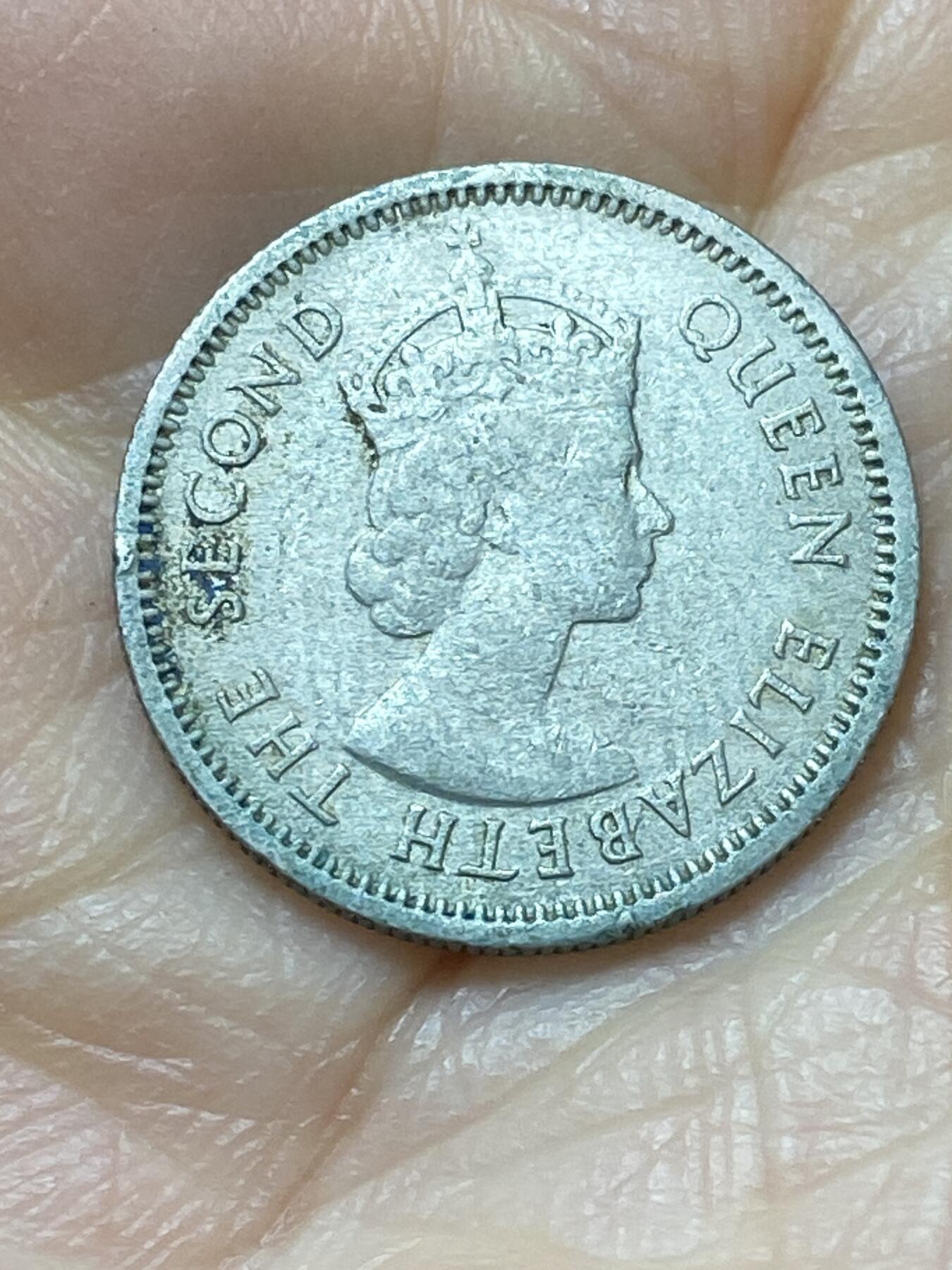 2026年第二十场(总第一百八十九场）外国好品散币场(免佣金) 英属加勒比领地1959年10分(伊丽莎白二世青年带冠)