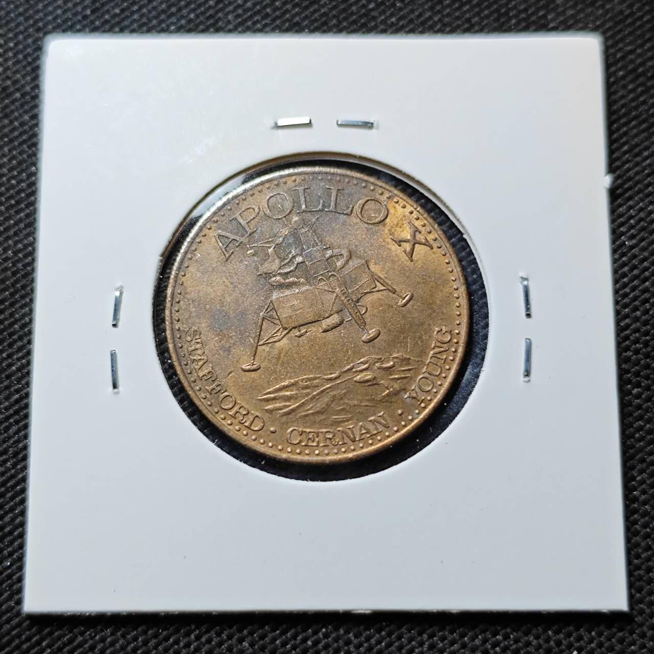 KK钱币收藏小铺  第394期  2月预留时间 周末发货  美国航天纪念章