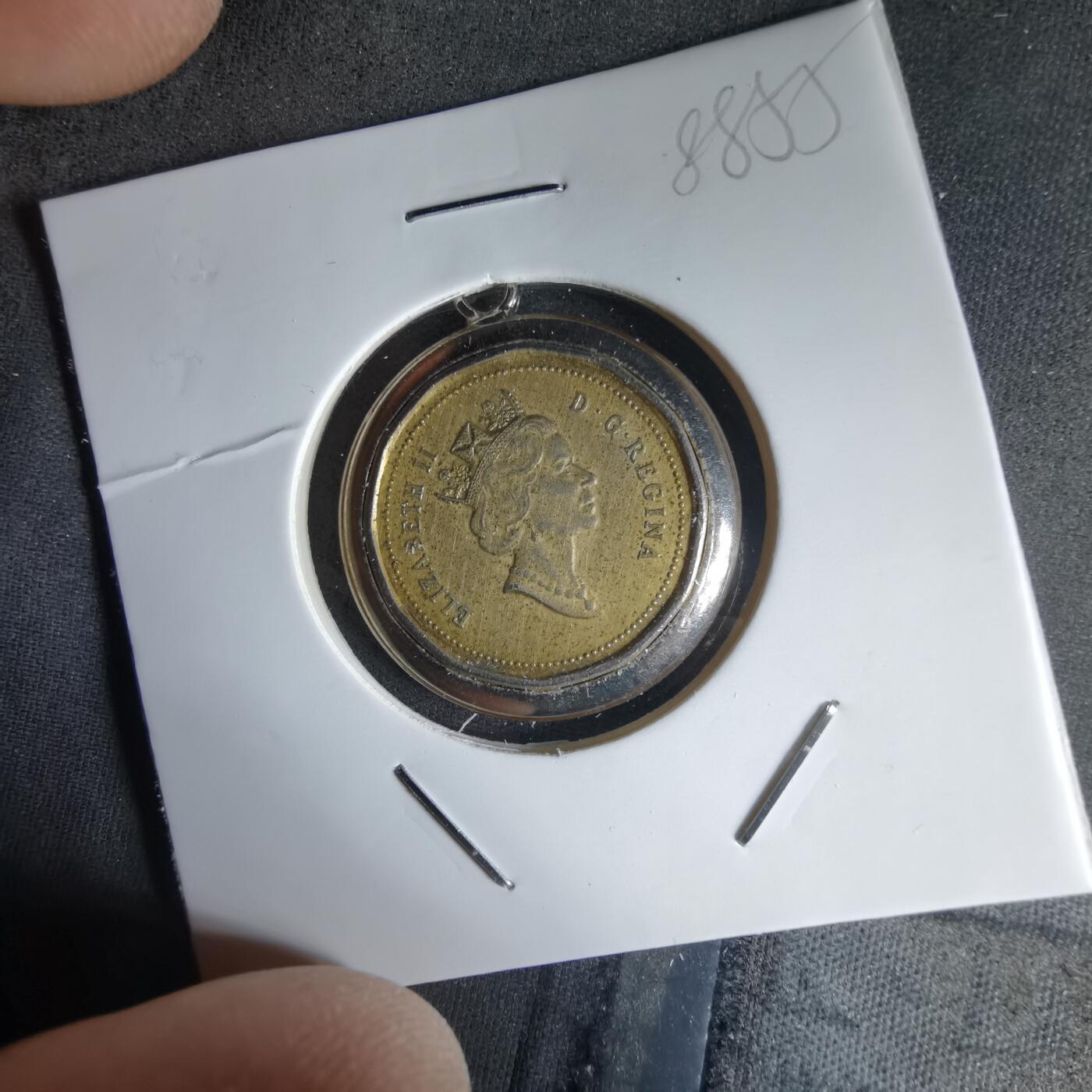 沼泽如烟--第988场 加拿大1990年一分代币