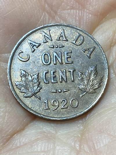 2026年第二十场(总第一百八十九场）外国好品散币场(免佣金) - 好品–加拿大🇨🇦1920年1分(乔治五世第三版首发年)