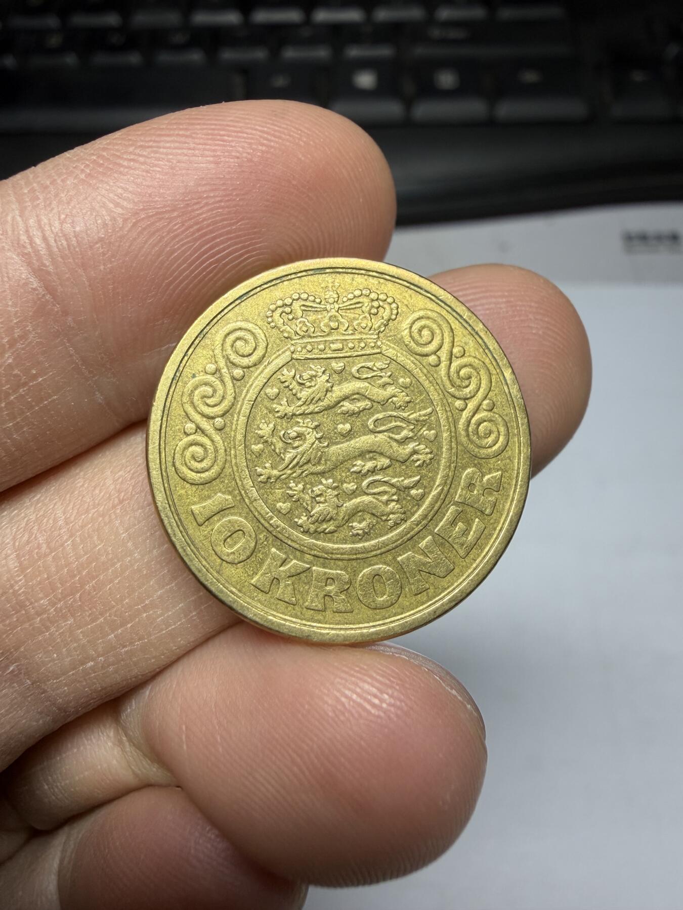 2025年集古藏今外币拍卖第二期-第5场—（总第305拍），可以寄存60天，满160元包邮。 1989年丹麦10克朗