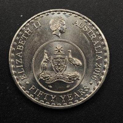 【淘币小摊】实时拍第八百六十七拍   小银币散币场    年前最后一周之前预留8号9号全部发出请更换最新收货地址不方便收货的请勿参拍或者顺丰到付 - 澳大利亚2016年货币50周年20分纪念币