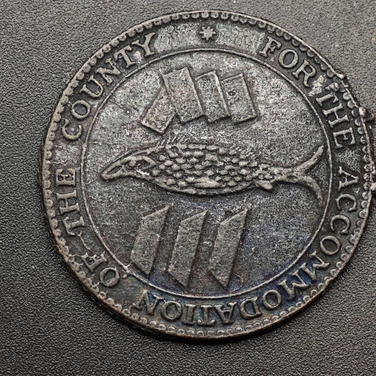  【淘币小摊】限时拍第八百六十六拍   散币场    年前最后一周之前预留8号9号全部发出请更换最新收货地址不方便收货的请勿参拍或者顺丰到付 英国康沃尔郡一便士后铸代币