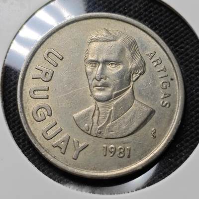 KK钱币收藏小铺  第394期  2月预留时间 周末发货 -  乌拉圭10比索