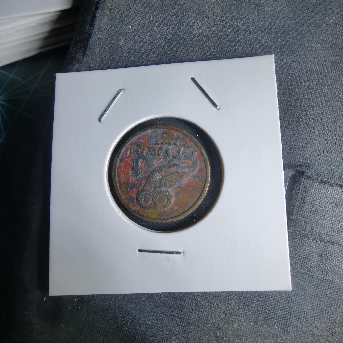 沼泽如烟--第988场 希腊1973年1德拉克马