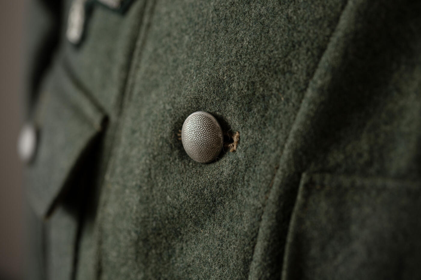 欢庆春节！戎马世界章牌大赏第112期春节大拍  德专场 m36 山地兵中尉野战服  品相极其好 版型也很好看