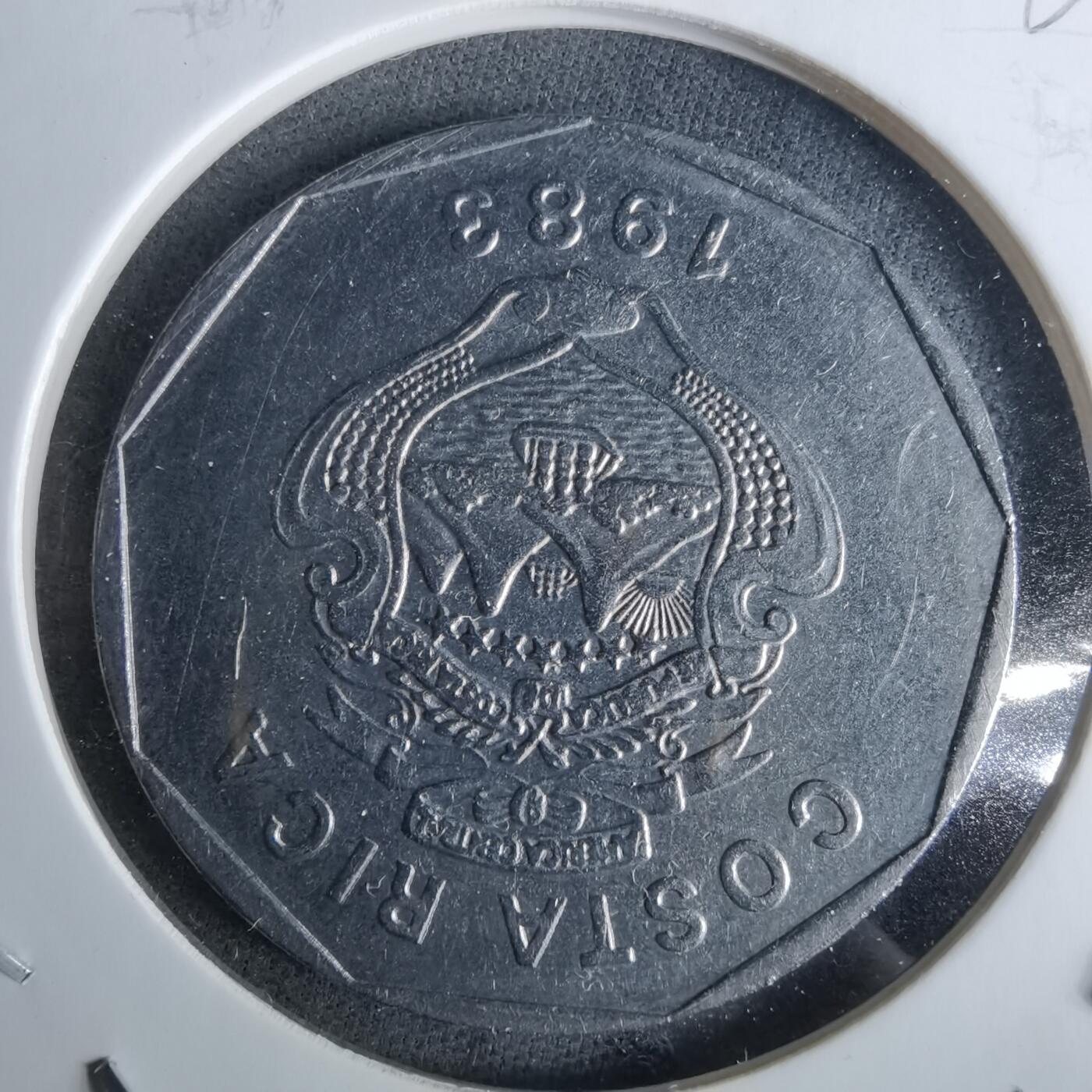 沼泽如烟--第989场 哥斯达黎加1983年20科朗