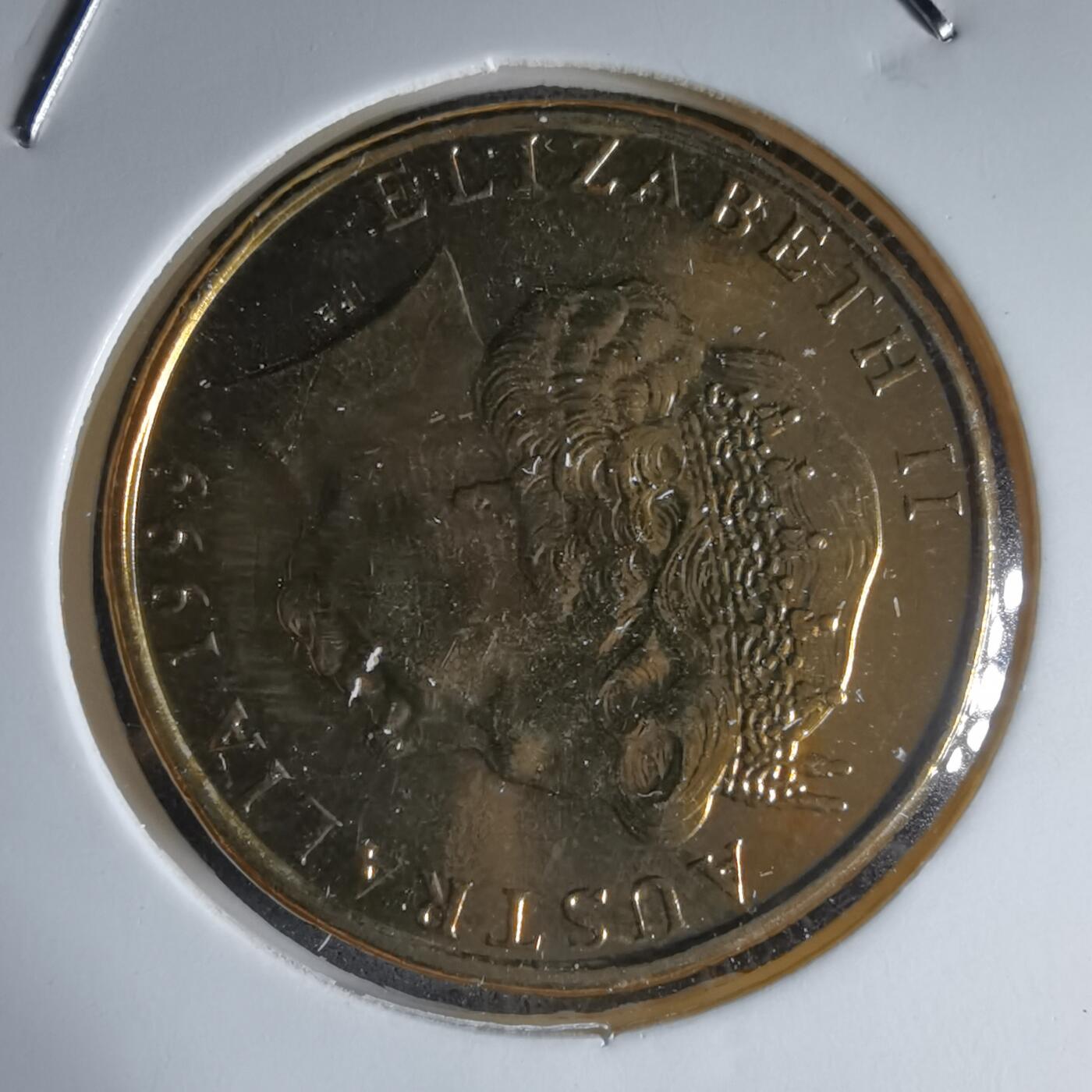 沼泽如烟--第988场 澳大利亚1999年一元纪念币