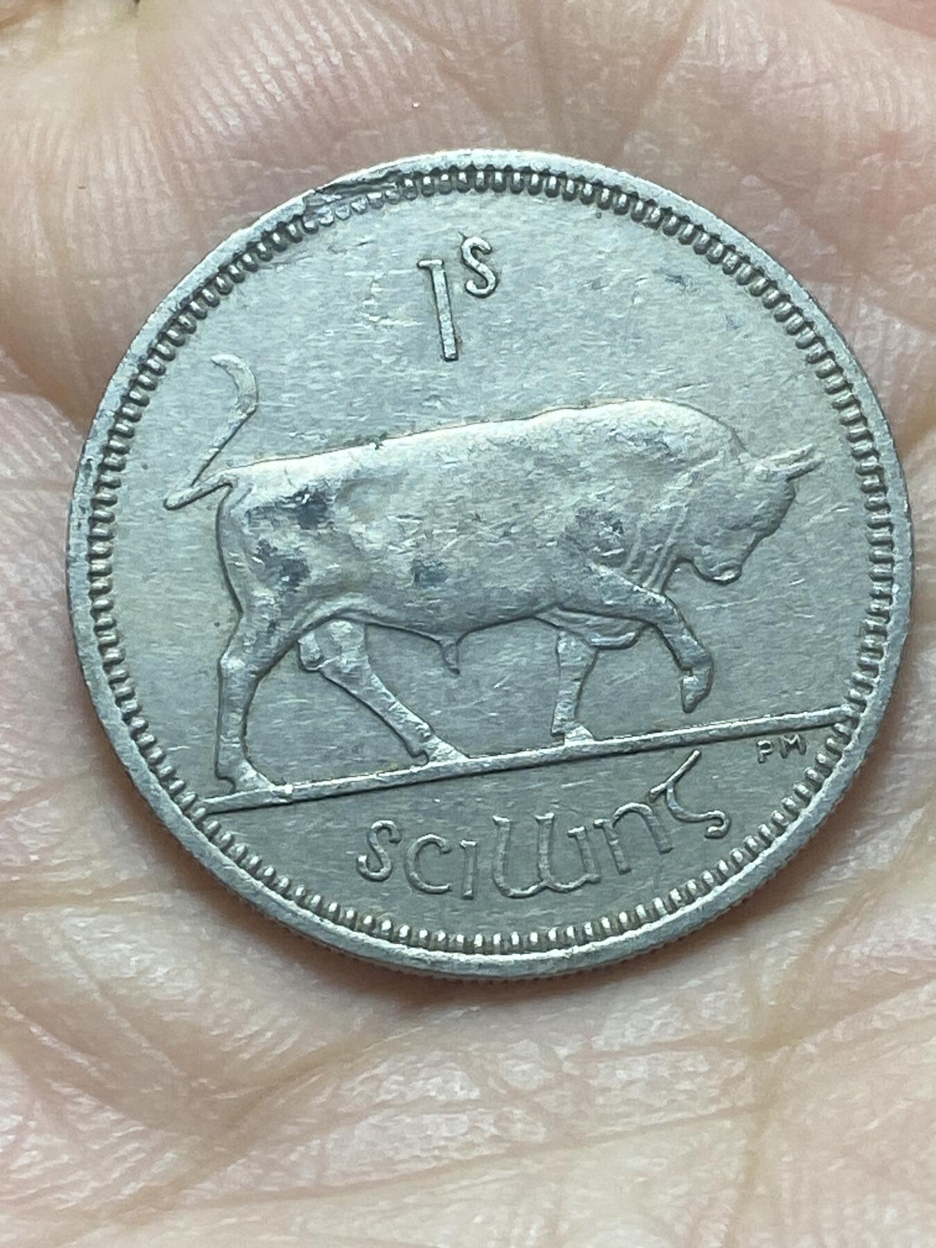 2026年第二十场(总第一百八十九场）外国好品散币场(免佣金) 爱尔兰🇮🇪1963年1先令(共和国时期第一套第二版)