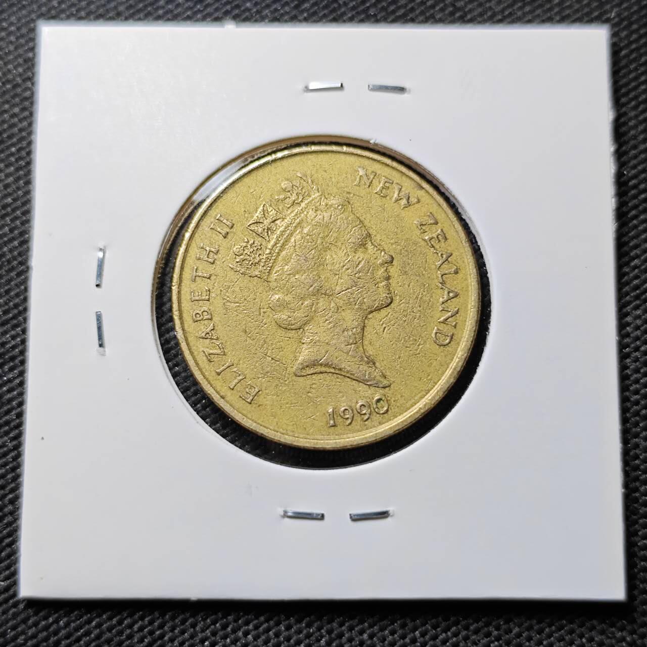 KK钱币收藏小铺  第394期  2月预留时间 周末发货  新西兰2元