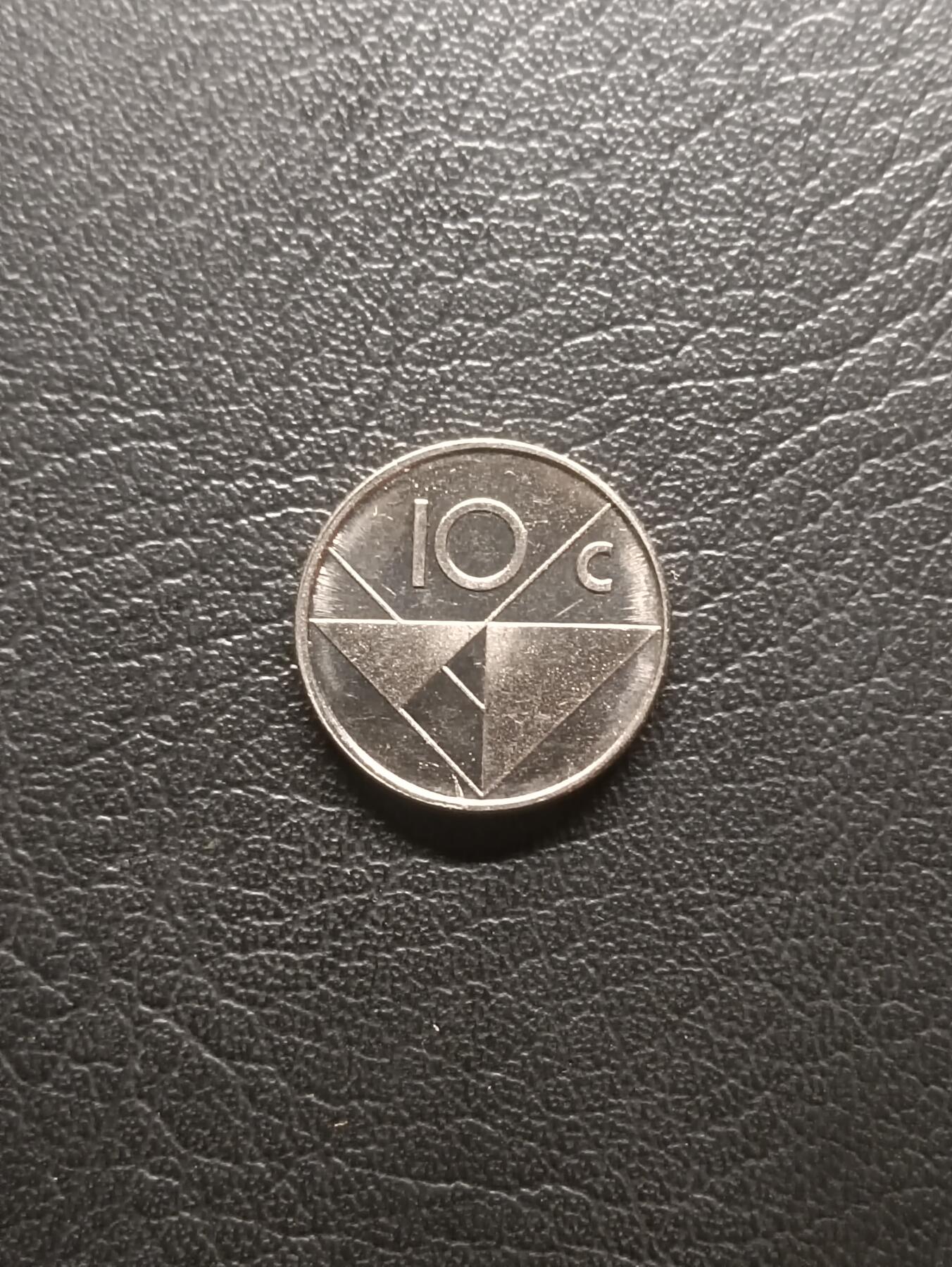 荟藏特别场次第一期——“社长的钢镚堆” 阿鲁巴1990年10分 镍钢制