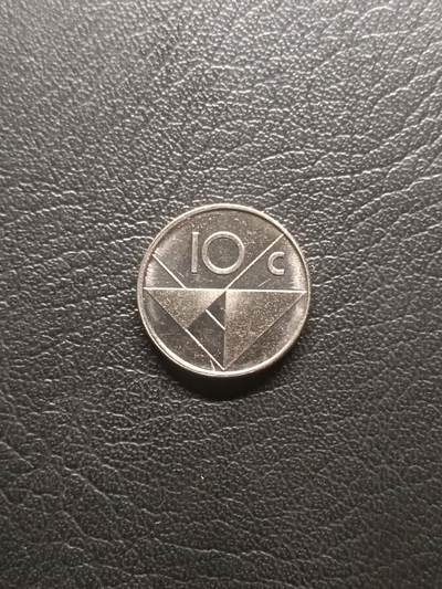 荟藏特别场次第一期——“社长的钢镚堆” - 阿鲁巴1990年10分 镍钢制