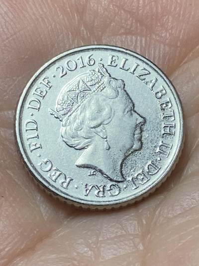 2026年第二十场(总第一百八十九场）外国好品散币场(免佣金) - 英国🇬🇧2016年5便士(伊丽莎白二世老年盾徽拼图第二版)