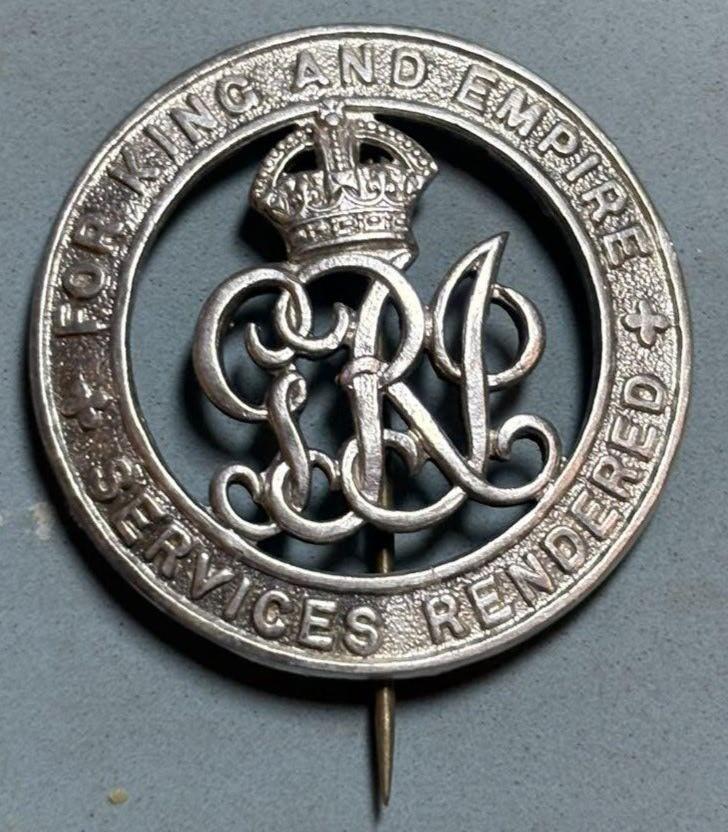 盛世勋华——号角文化勋章邮票专场拍卖第304期 英国战伤证章 银制 重8克