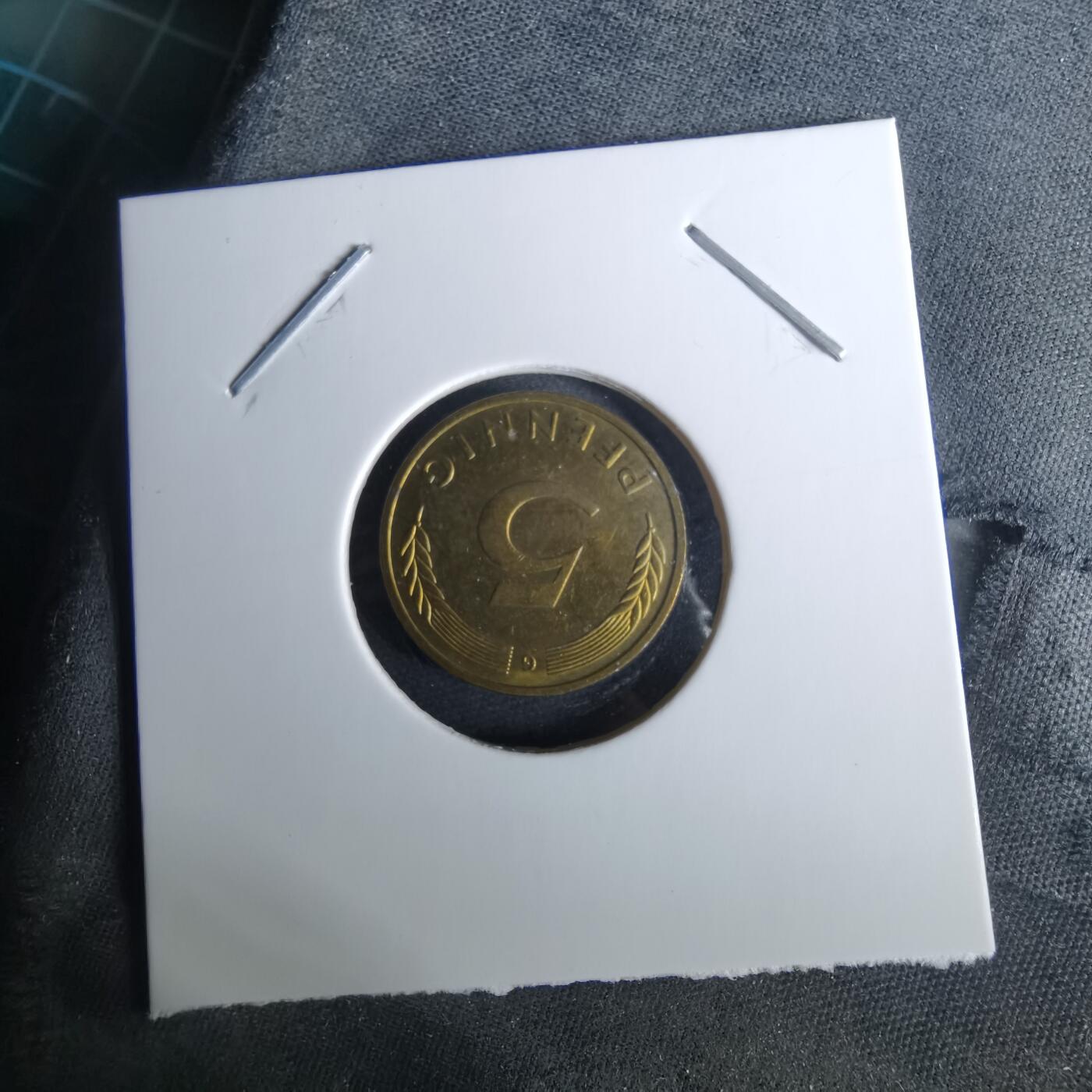 沼泽如烟--第989场 德国1995年5芬尼