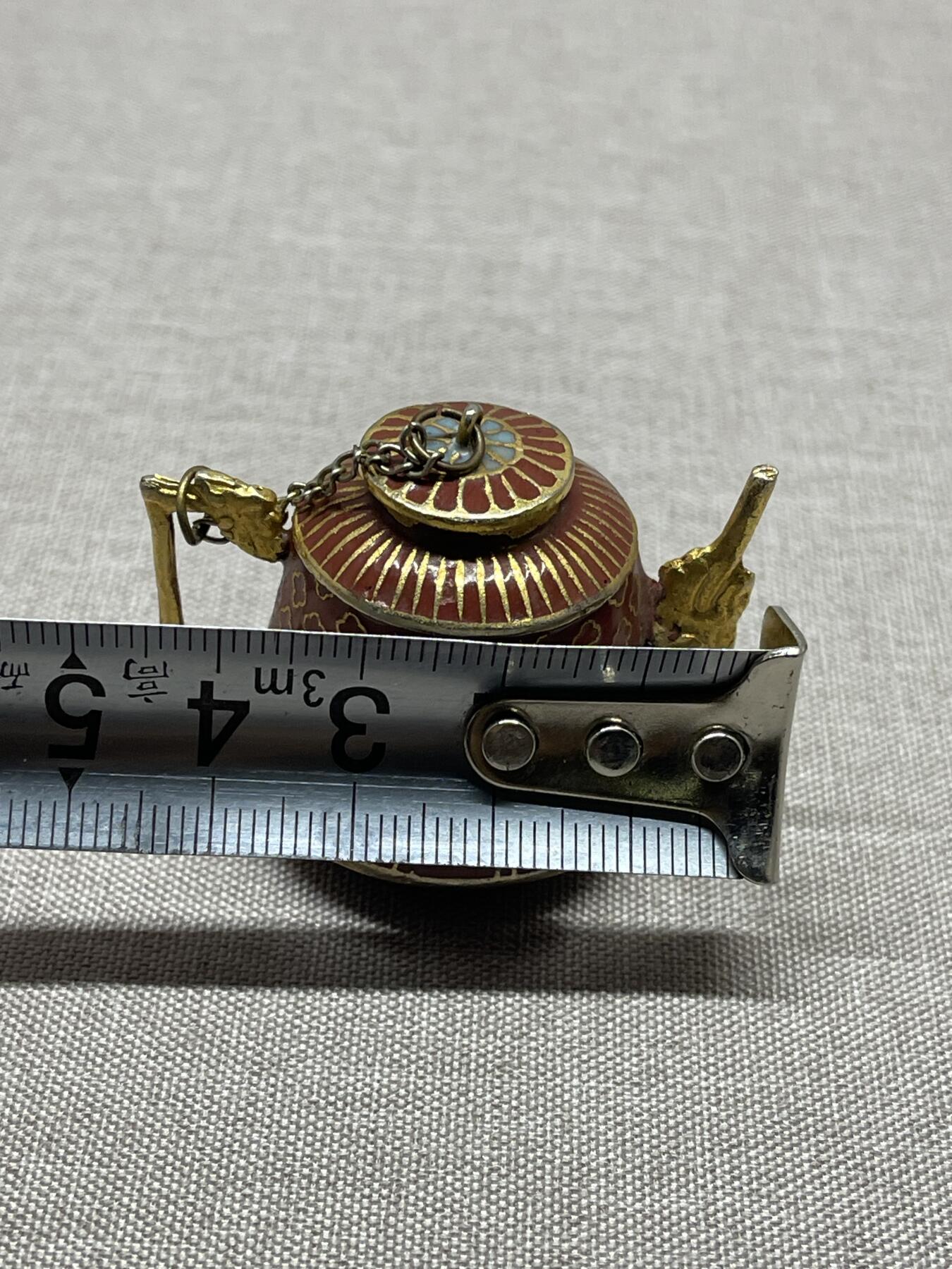 杂项 景泰蓝小壶摆件