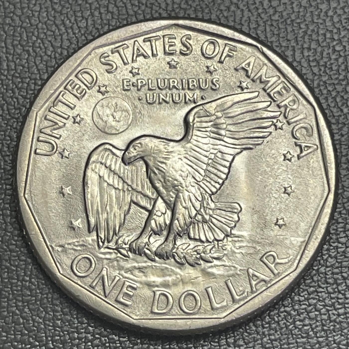 回流0207 美国1979年1美元 民权运动领袖苏珊·安东尼/月球鹰