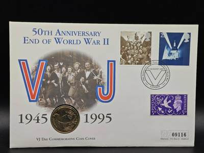  【淘币小摊】限时拍第八百七十拍   克朗币邮币封场    年前最后一场结束全部发出请更换最新收货地址不方便收货的请勿参拍或者顺丰到付 - 英国1995年和平2镑纪念币邮币封