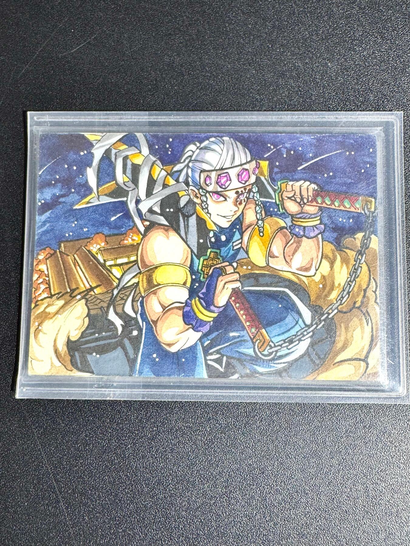 NO.24 好又多金牌大场，年前最后一期，全场中拍有礼！每周一站式配齐，方便凑单！（周6晚9点截拍，卖家送拍0抽成！ 【1/1手绘卡】画师Rubick 鬼灭音柱