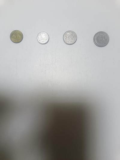 【20260210】非全新纸币和硬币第333场 - 波兰4枚硬币小套