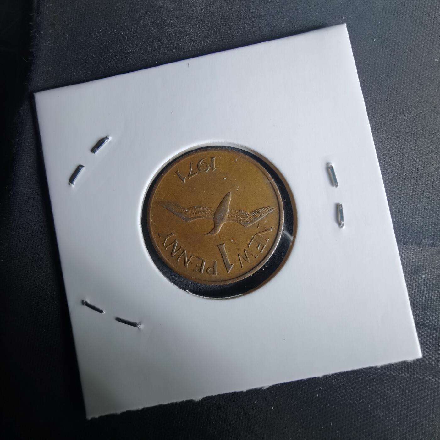 沼泽如烟--第991场 根西1971年1便士